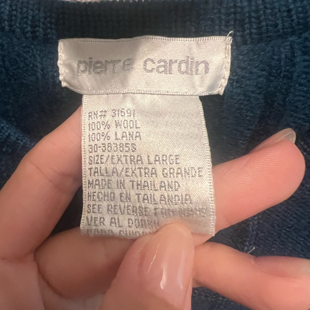 100% wool vintage vest - Picture 3 of 7